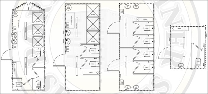 Ablution Units Schematic